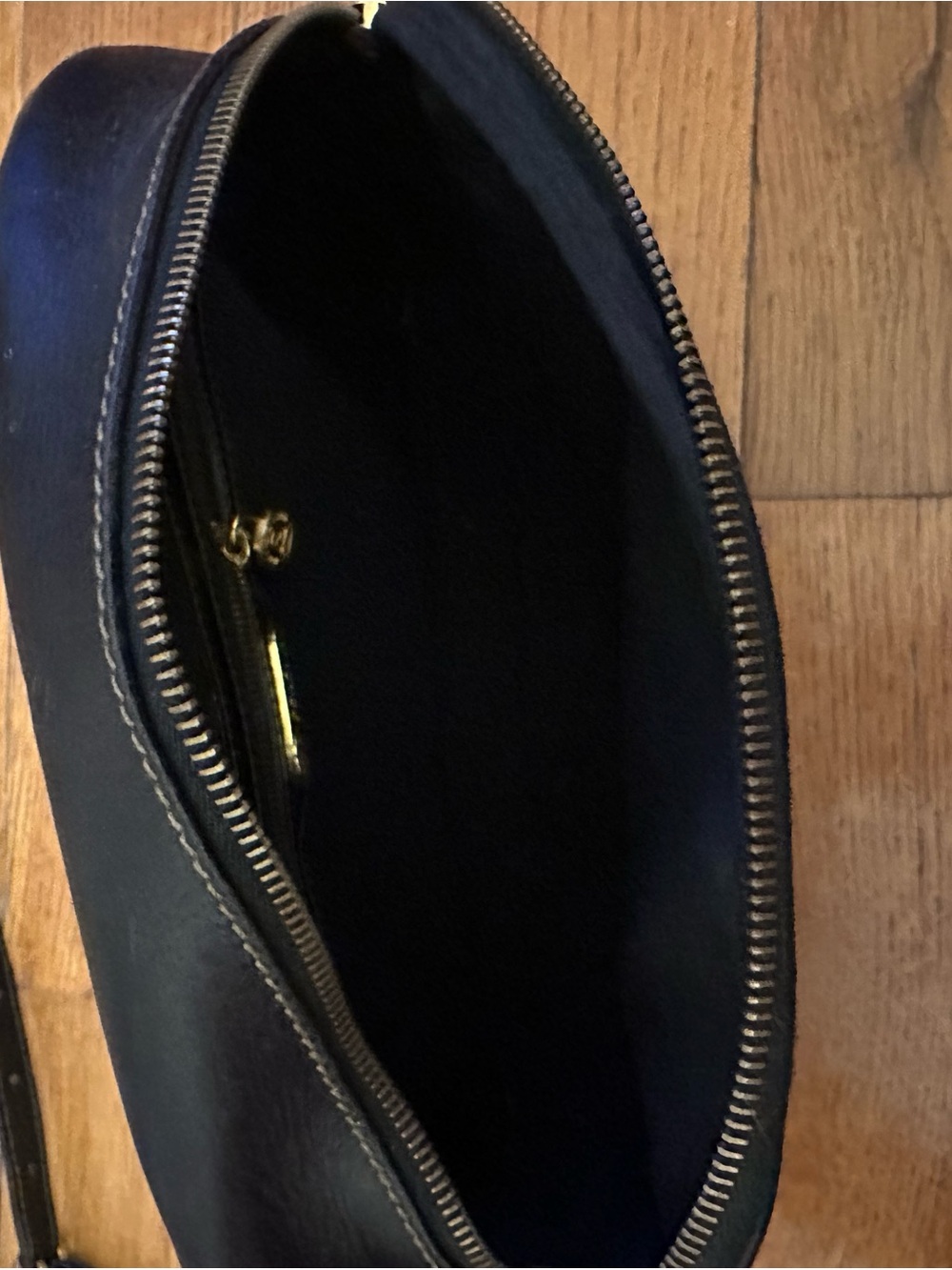 Fendi Black and Brown Striped Crossbody Bag - Picture 7 of 7